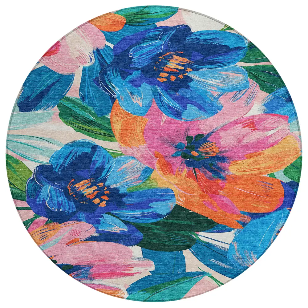 Chantille ACN1488 Navy 8' x 8' Rug