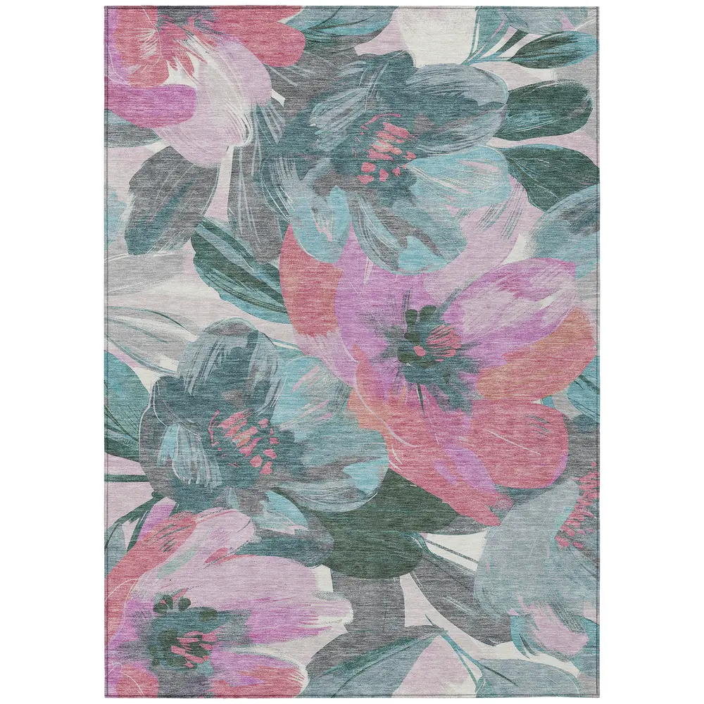 Chantille ACN1492 Teal 5' x 7'6