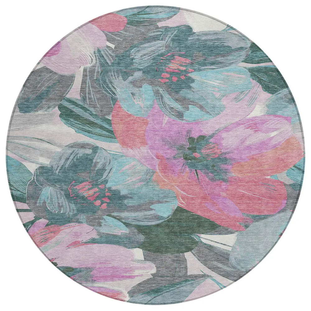 Chantille ACN1492 Teal 8' x 8' Rug