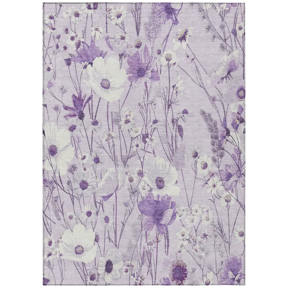 Chantille ACN1501 Lavender 5' x 7'6
