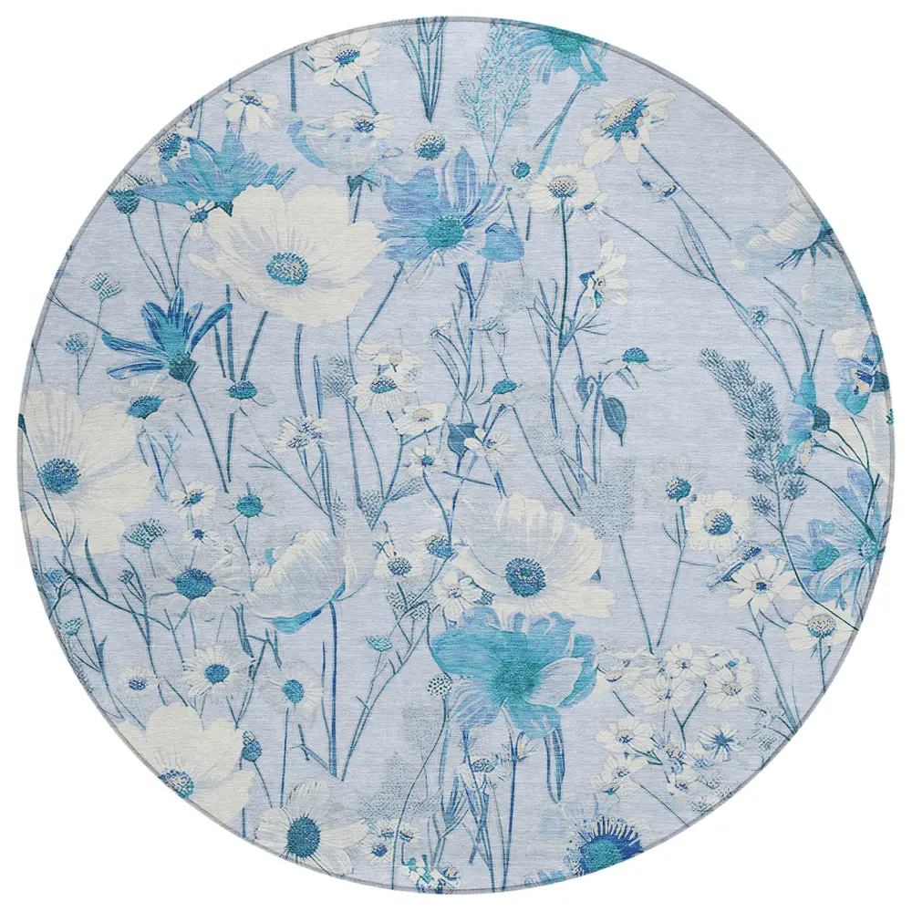 Chantille ACN1503 Sky 8' x 8' Rug