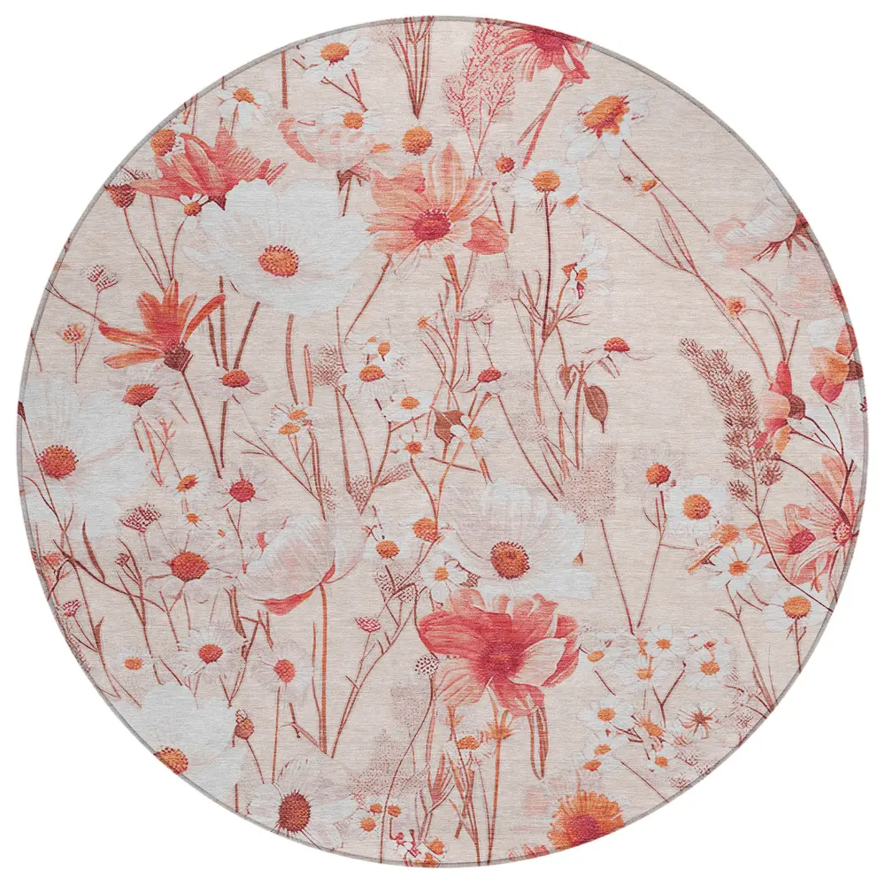 Chantille ACN1504 Salmon 8' x 8' Rug