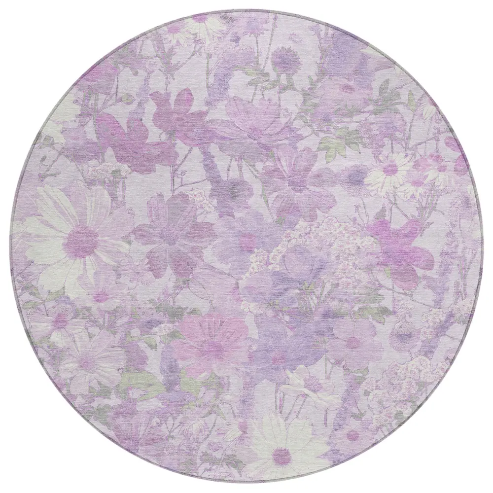 Chantille ACN1509 Lavender 8' x 8' Rug