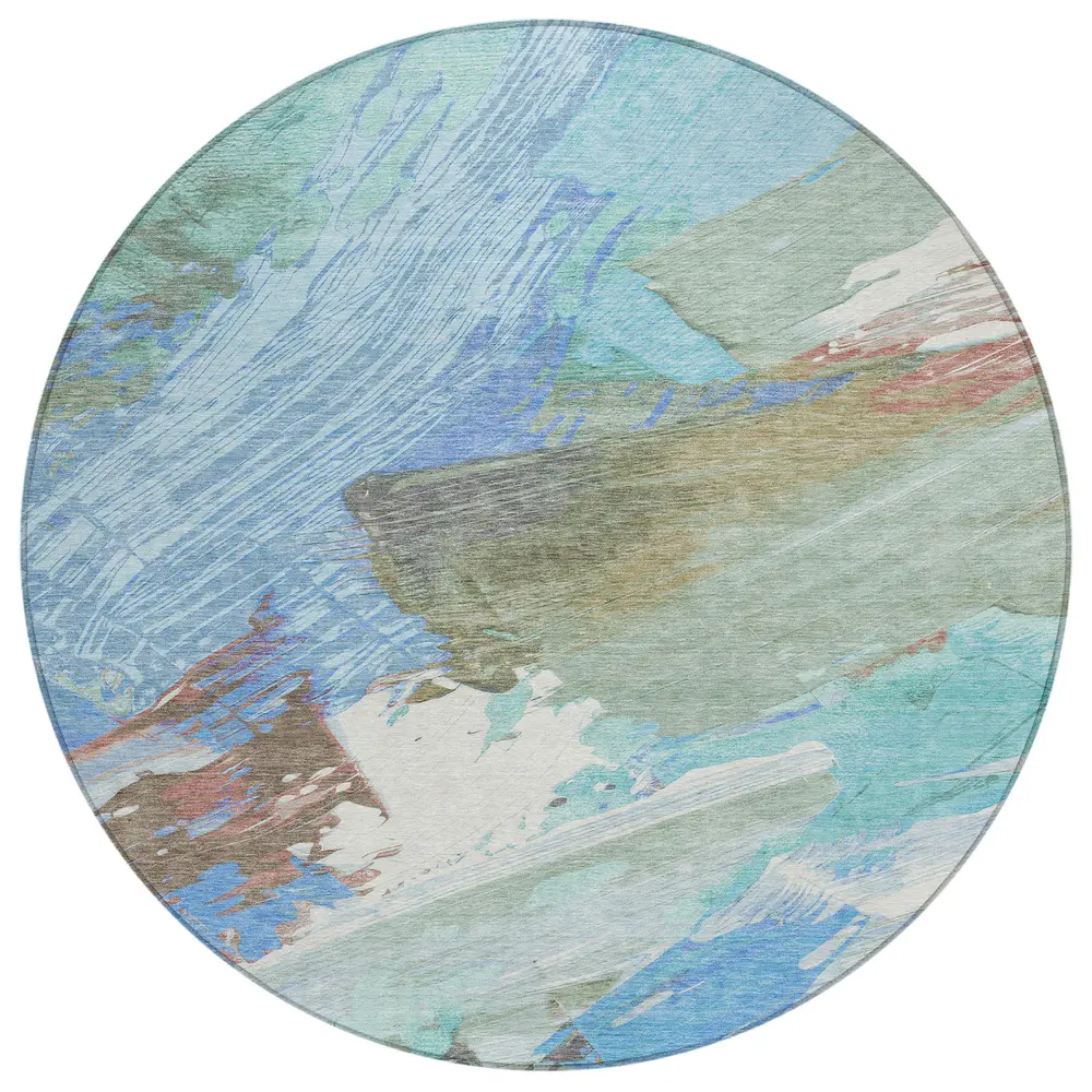 Chantille ACN1516 Sky 8' x 8' Rug