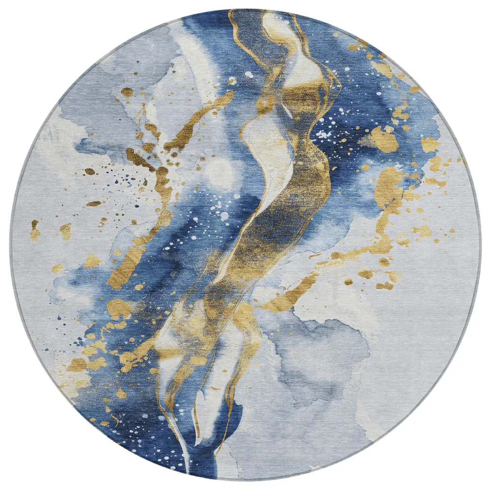 Chantille ACN1524 Blue 8' x 8' Rug