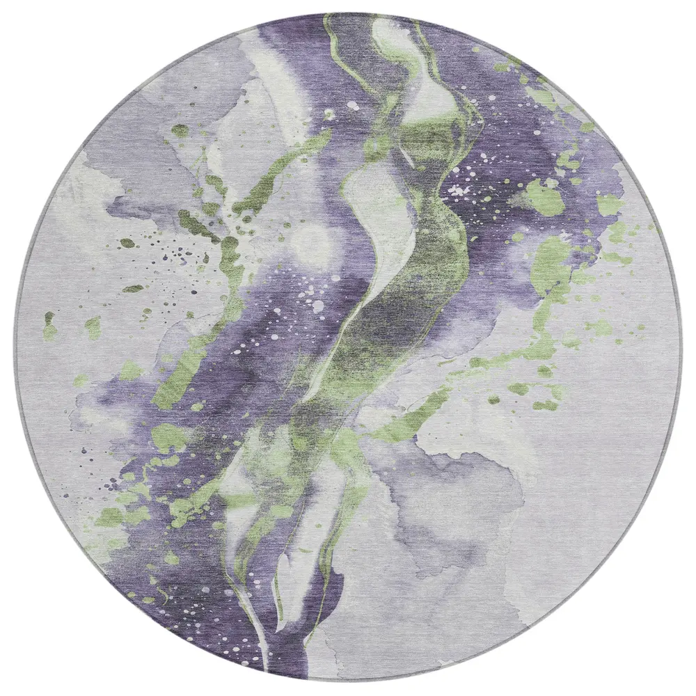 Chantille ACN1526 Purple 8' x 8' Rug