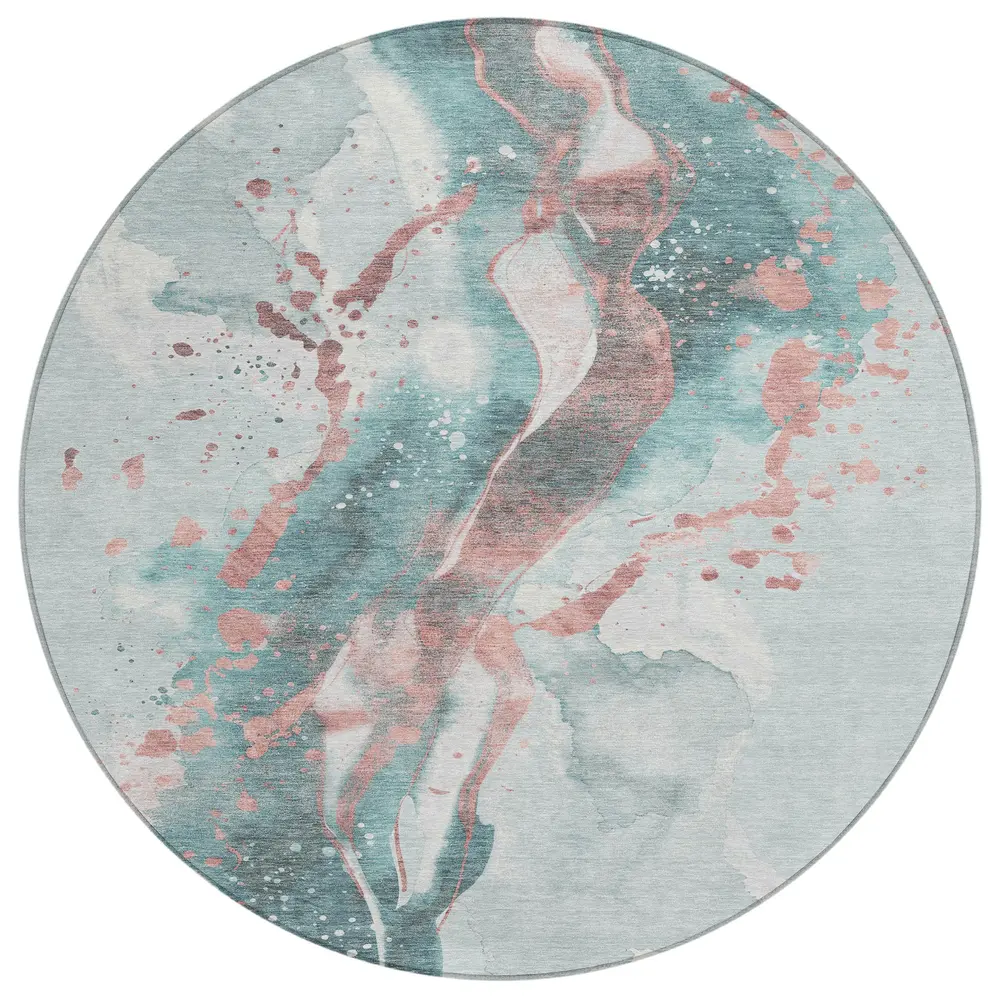 Chantille ACN1527 Teal 8' x 8' Rug