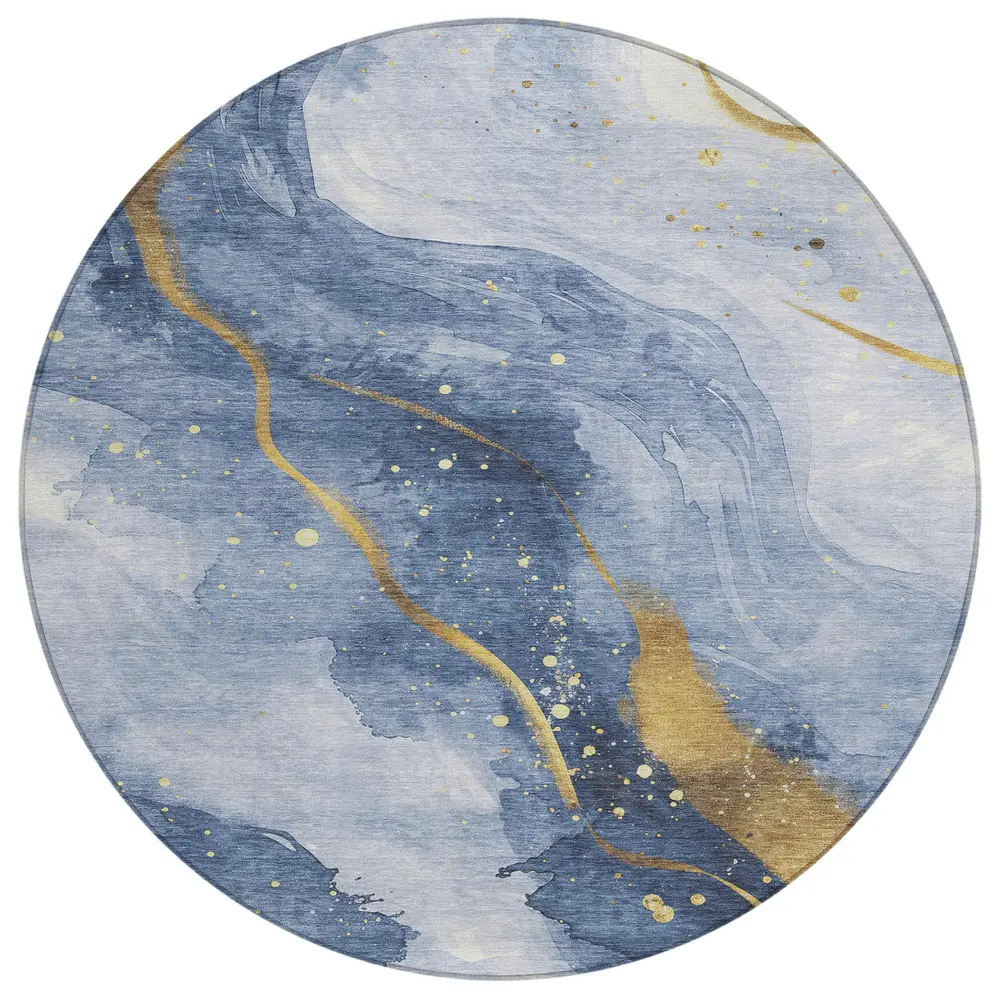 Chantille ACN1529 Blue 8' x 8' Rug