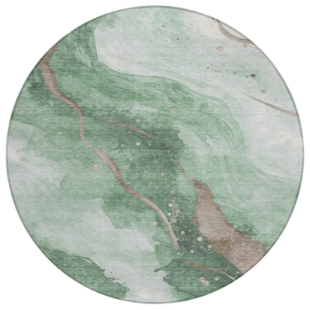 Chantille ACN1530 Green 8' x 8' Rug