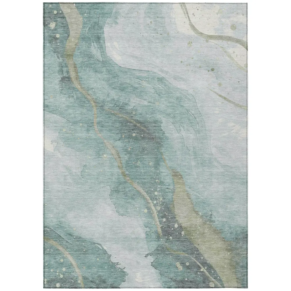 Chantille ACN1533 Teal 5' x 7'6