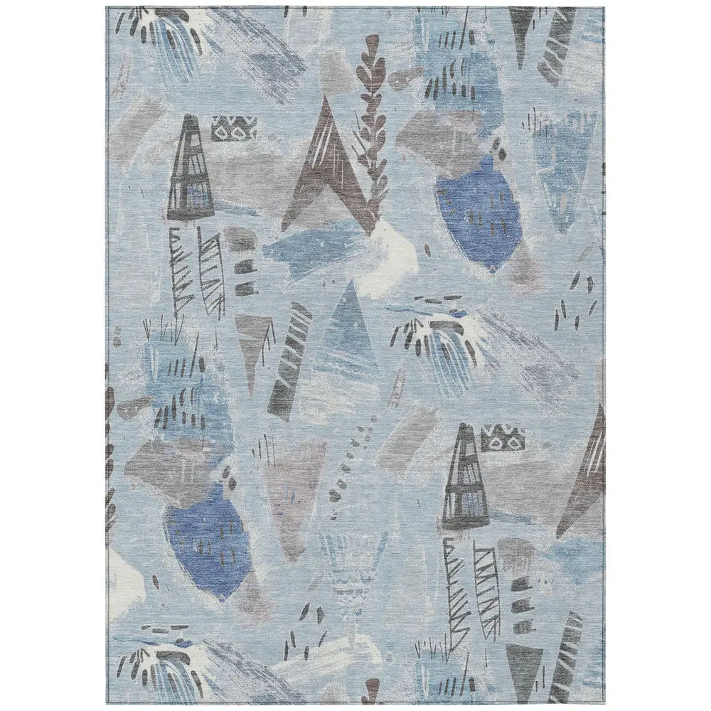 Chantille ACN1579 Sky 3' x 5' Rug
