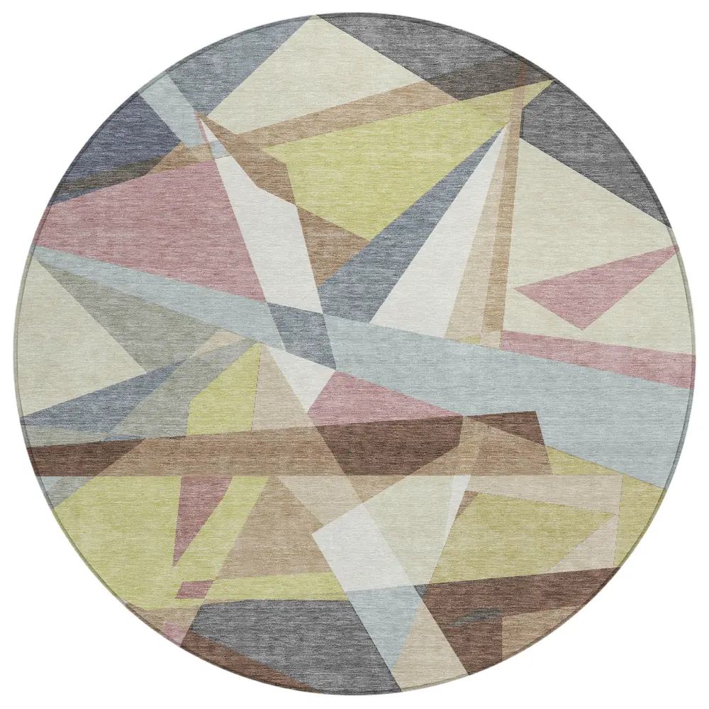 Chantille ACN1610 Khaki 8' x 8' Rug