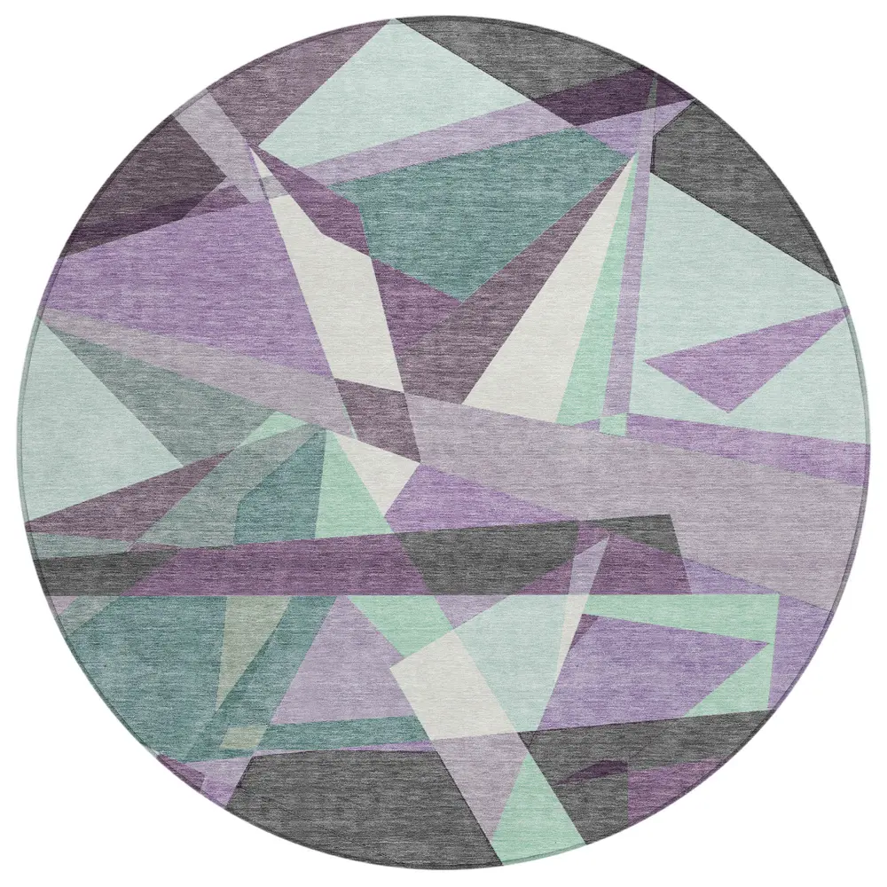 Chantille ACN1612 Purple 8' x 8' Rug