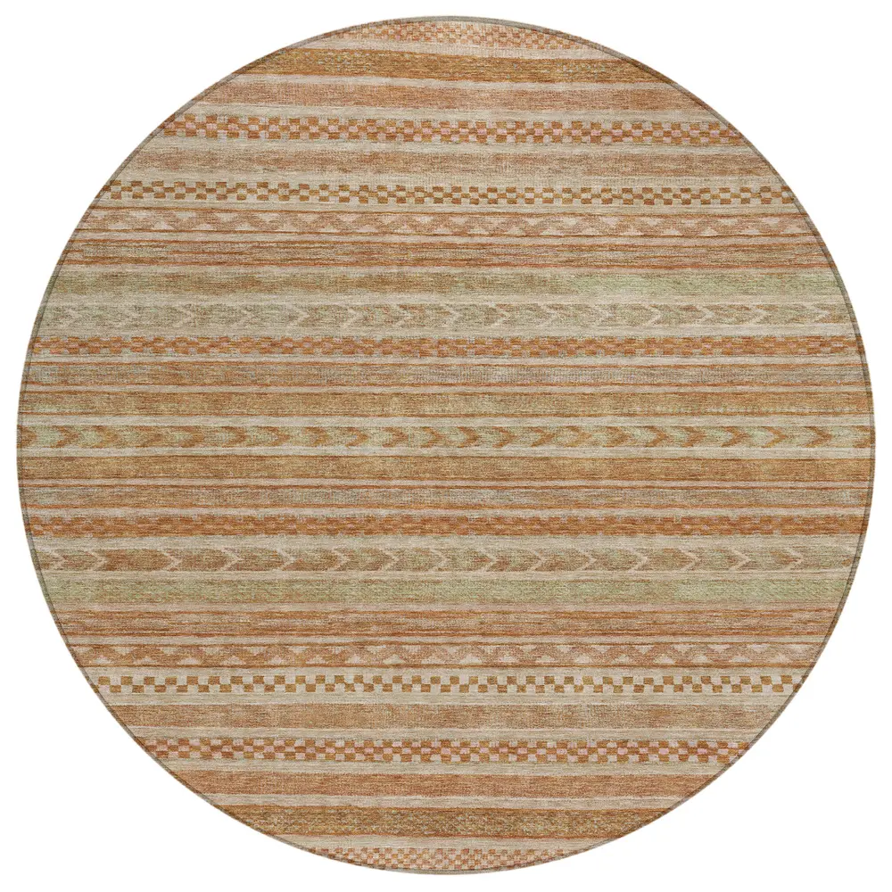 Chantille ACN1625 Terracotta 8' x 8' Rug