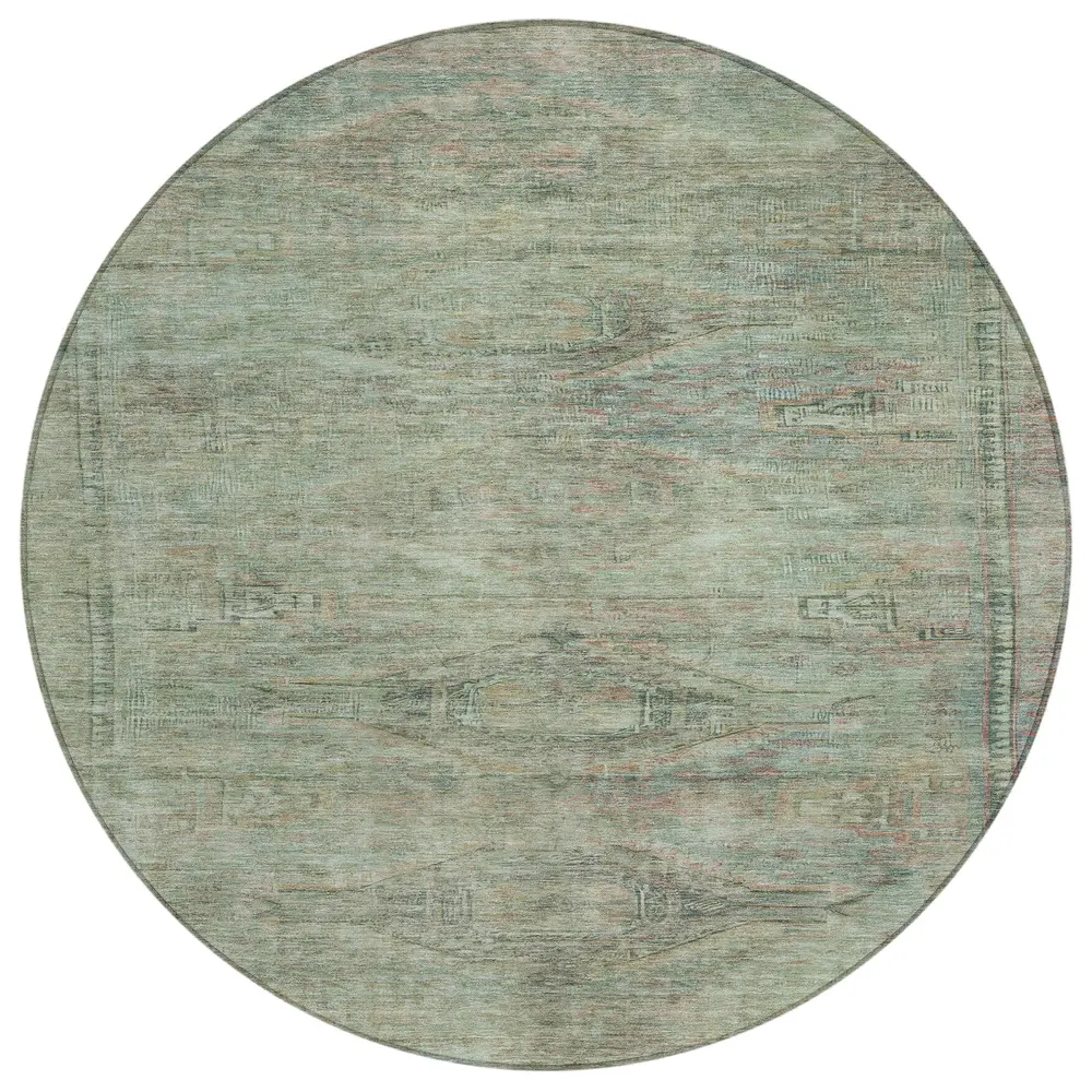 Chantille ACN1631 Teal 8' x 8' Rug