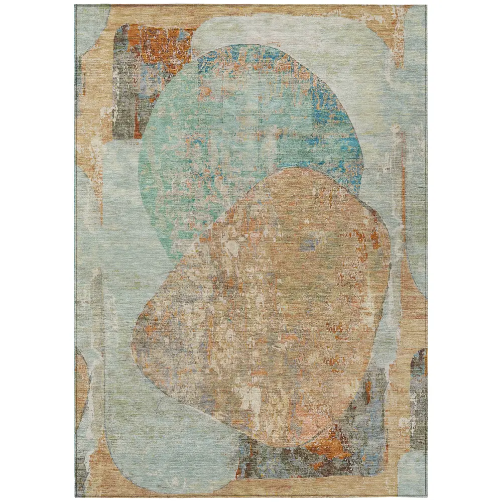 Chantille ACN1635 Teal 3' x 5' Rug