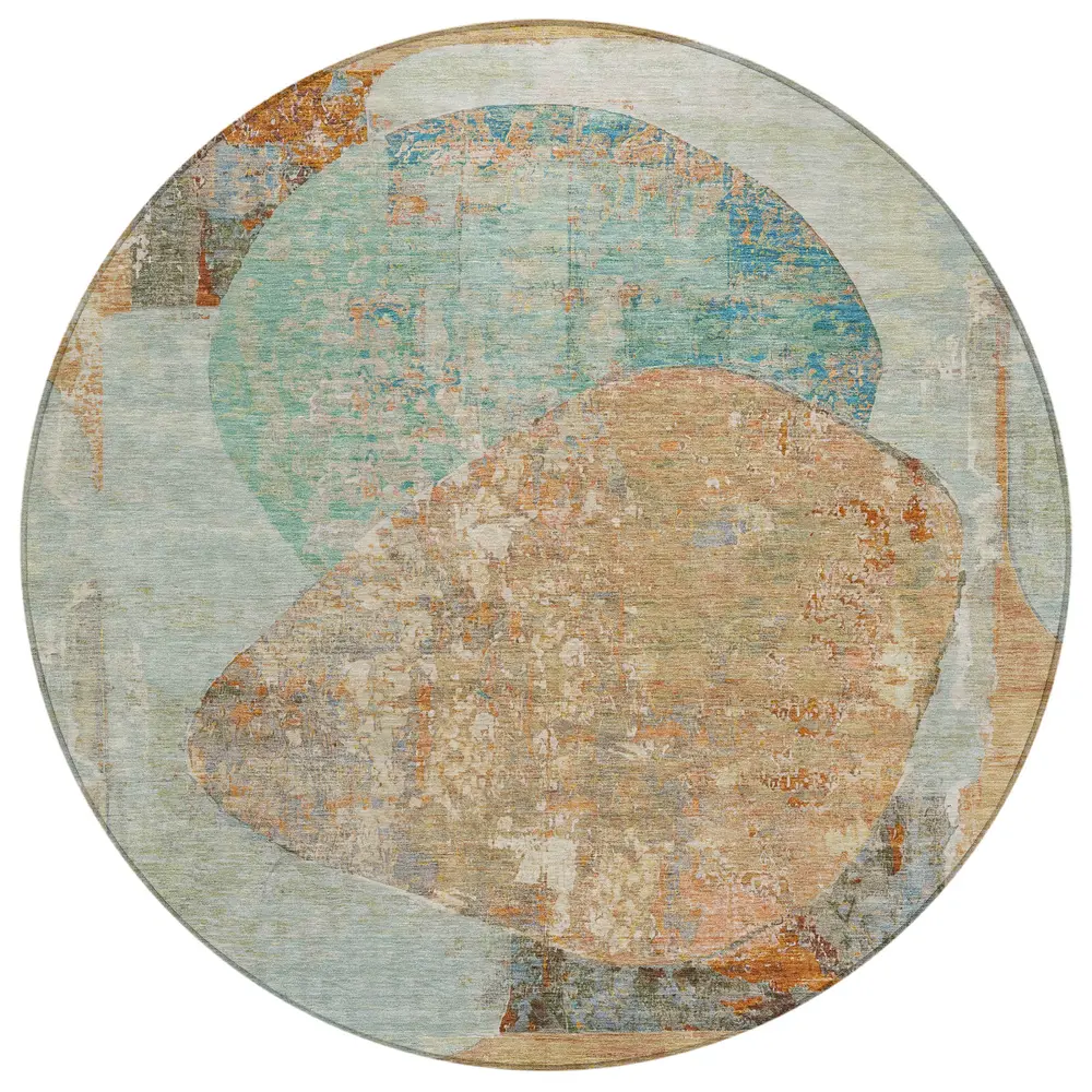 Chantille ACN1635 Teal 8' x 8' Rug