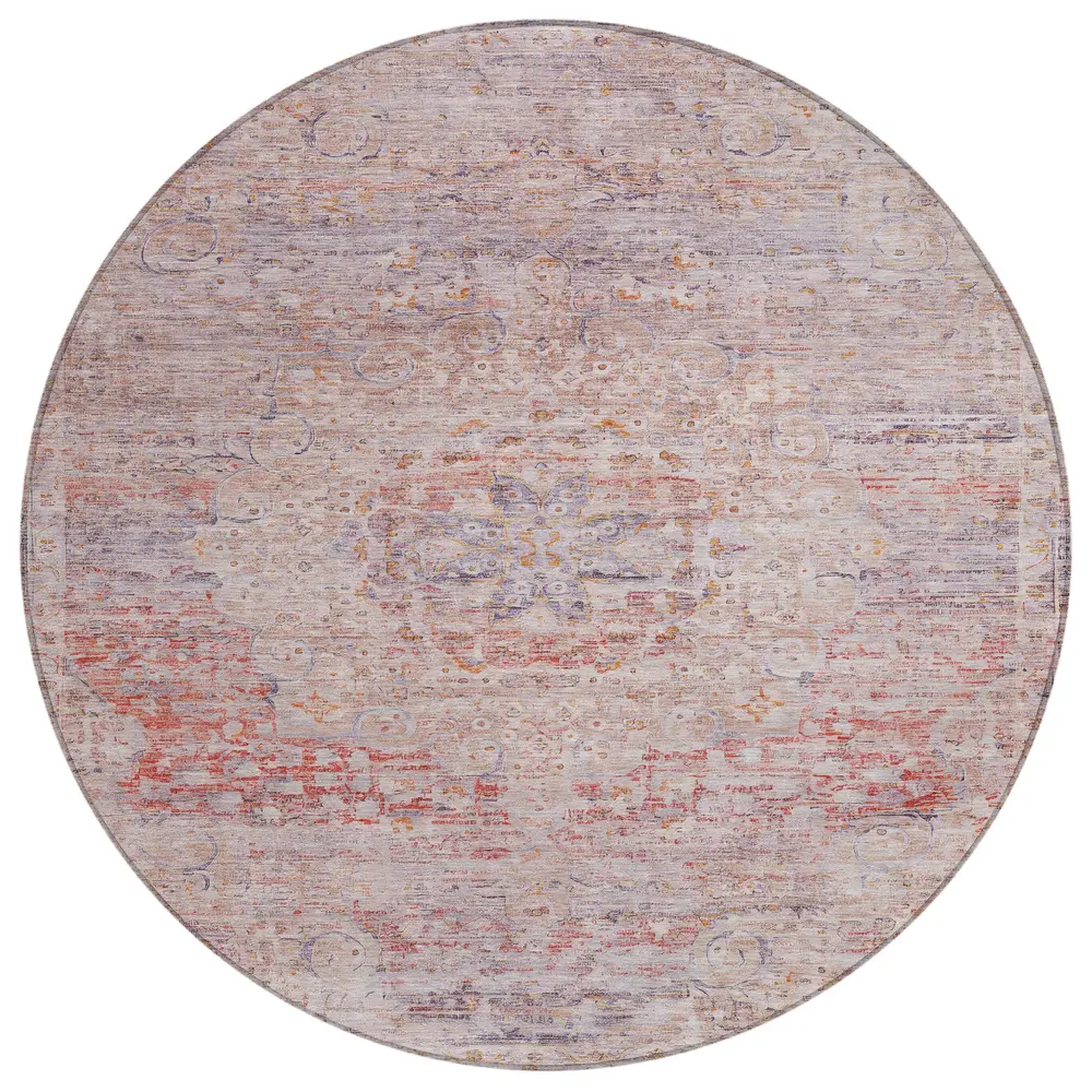Chantille ACN1636 Terracotta 8' x 8' Rug