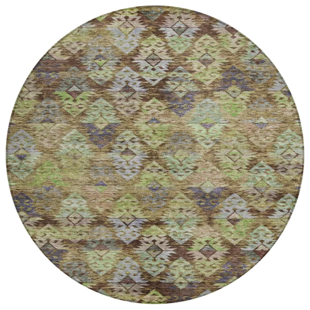 Chantille ACN1637 Brown 8' x 8' Rug
