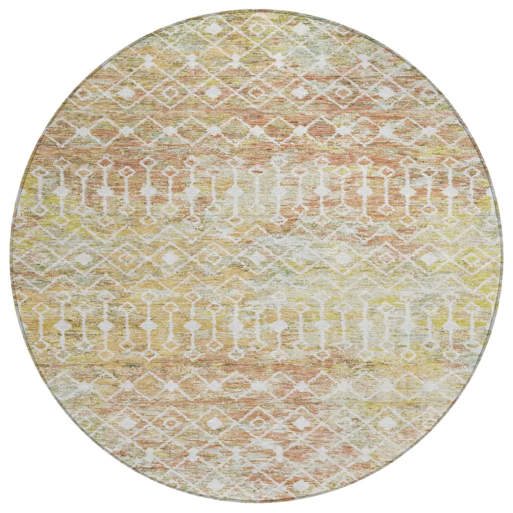 Chantille ACN1638 Peach 8' x 8' Rug