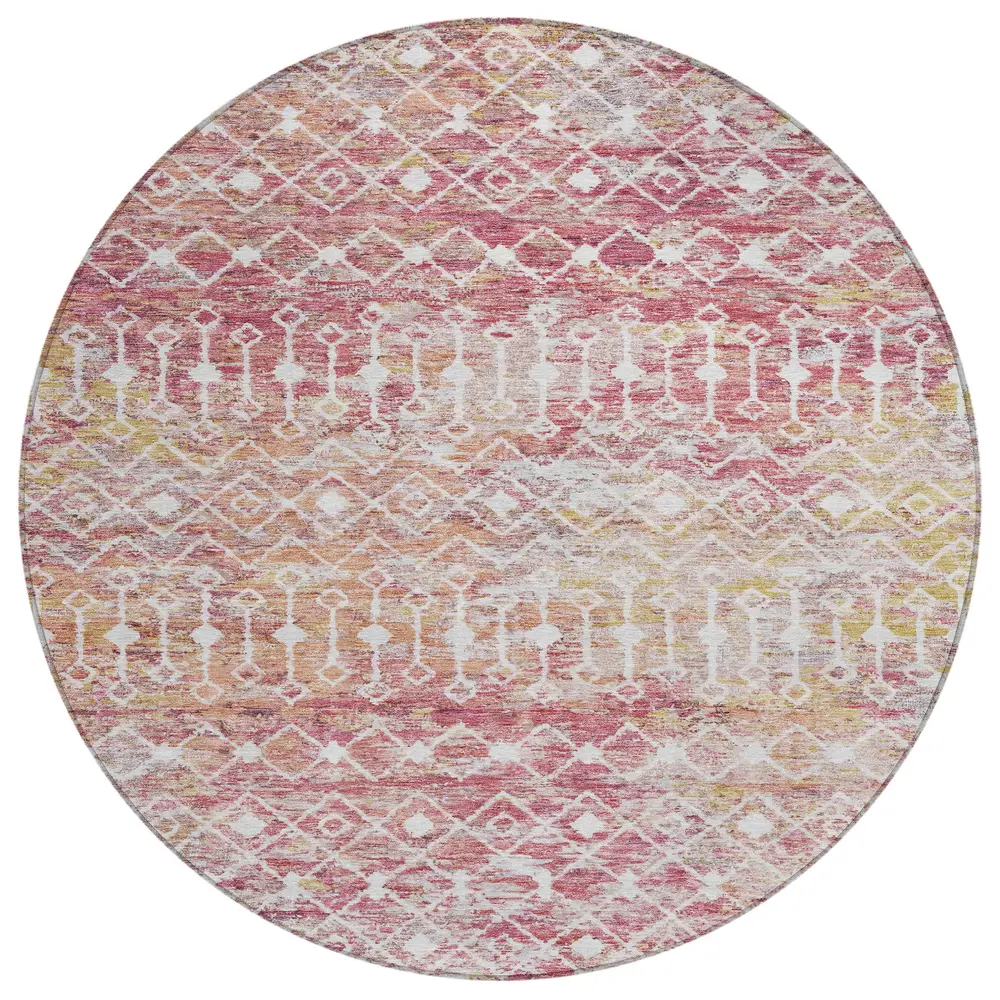 Chantille ACN1638 Pink 8' x 8' Rug