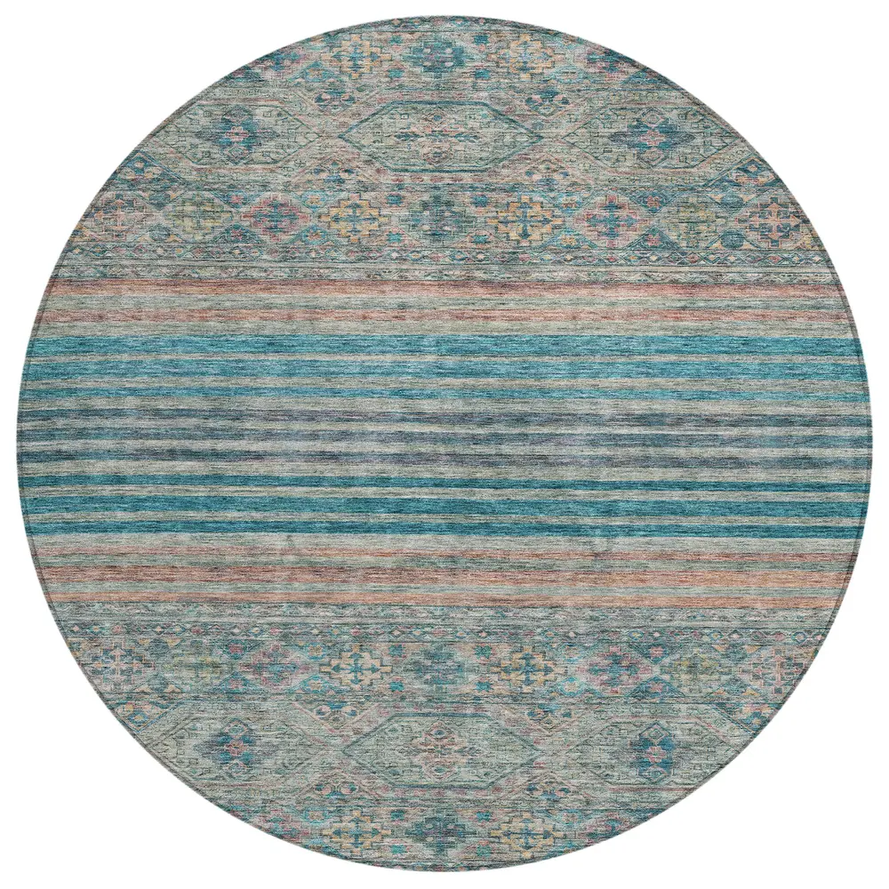 Chantille ACN1641 Teal 8' x 8' Rug