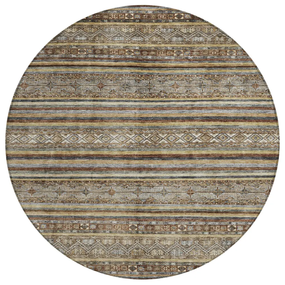 Chantille ACN1644 Brown 8' x 8' Rug