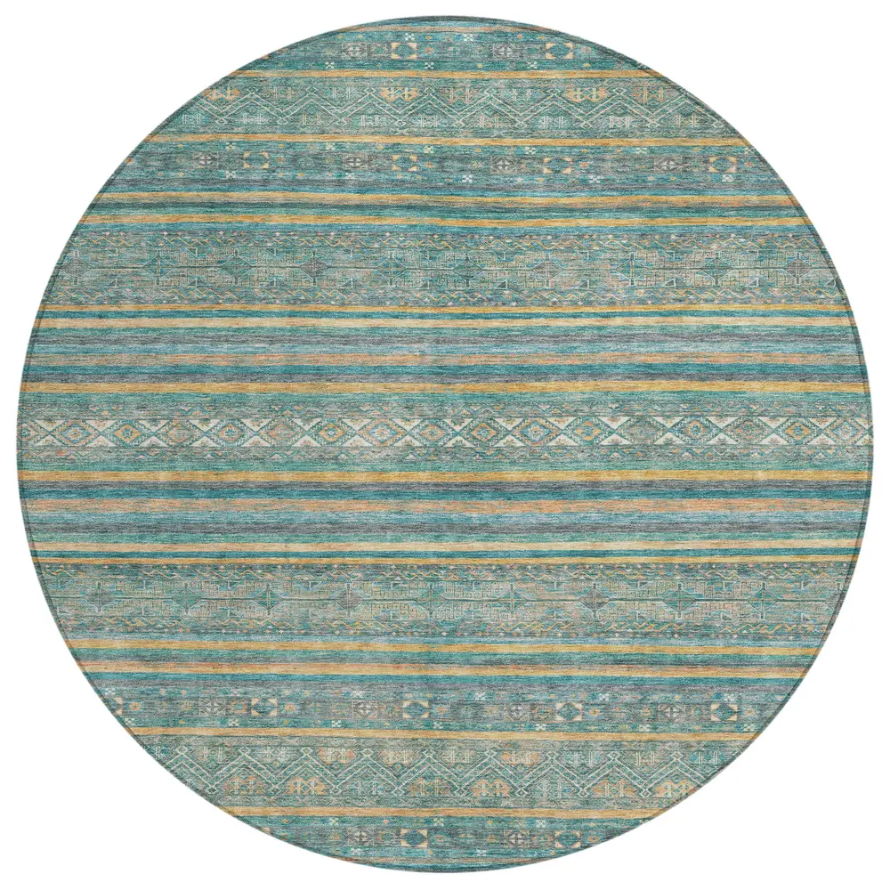 Chantille ACN1644 Teal 8' x 8' Rug