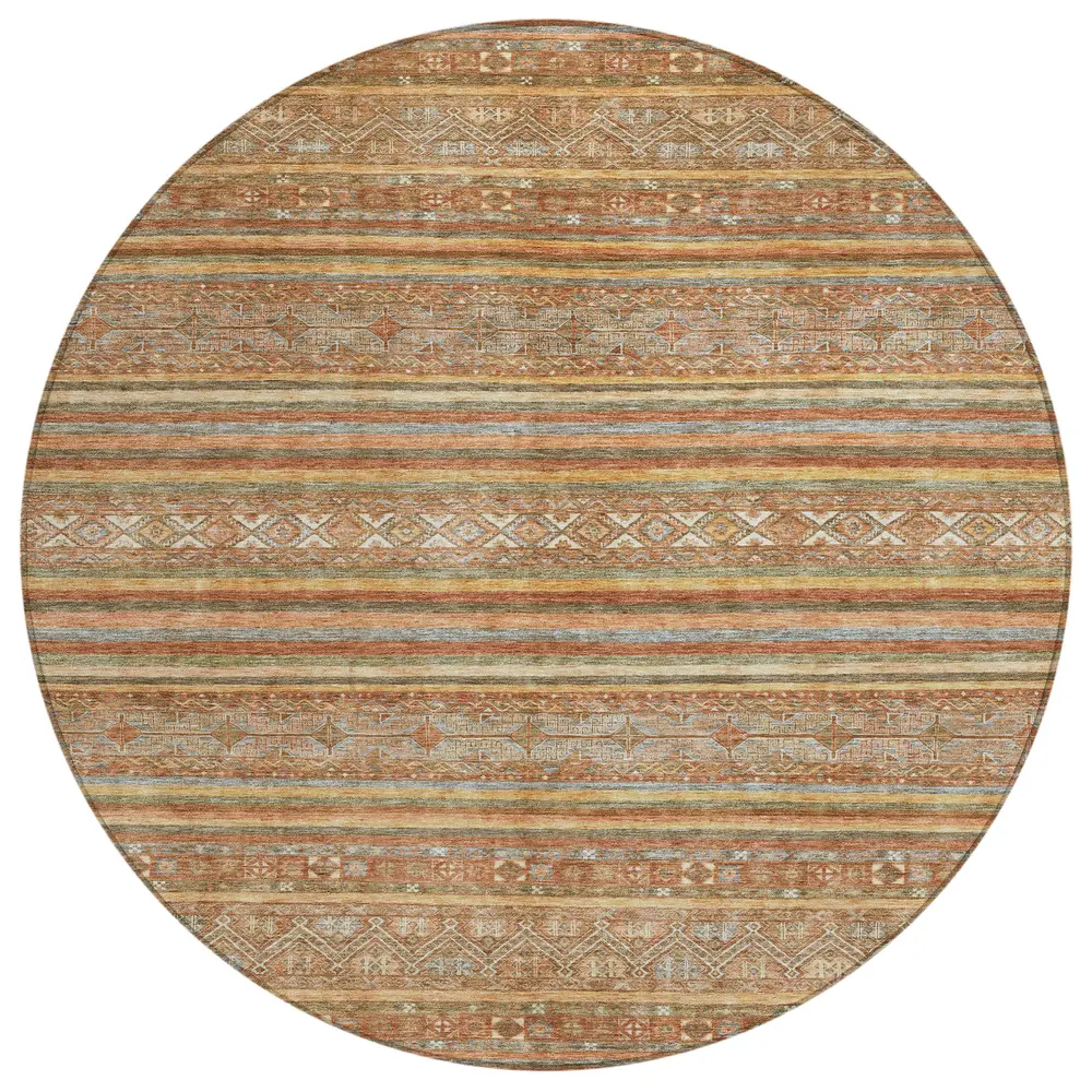 Chantille ACN1644 Terracotta 8' x 8' Rug