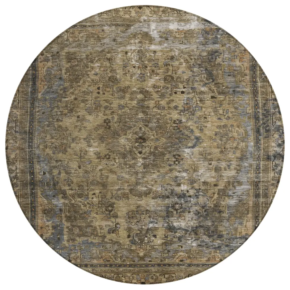 Chantille ACN1646 Brown 8' x 8' Rug