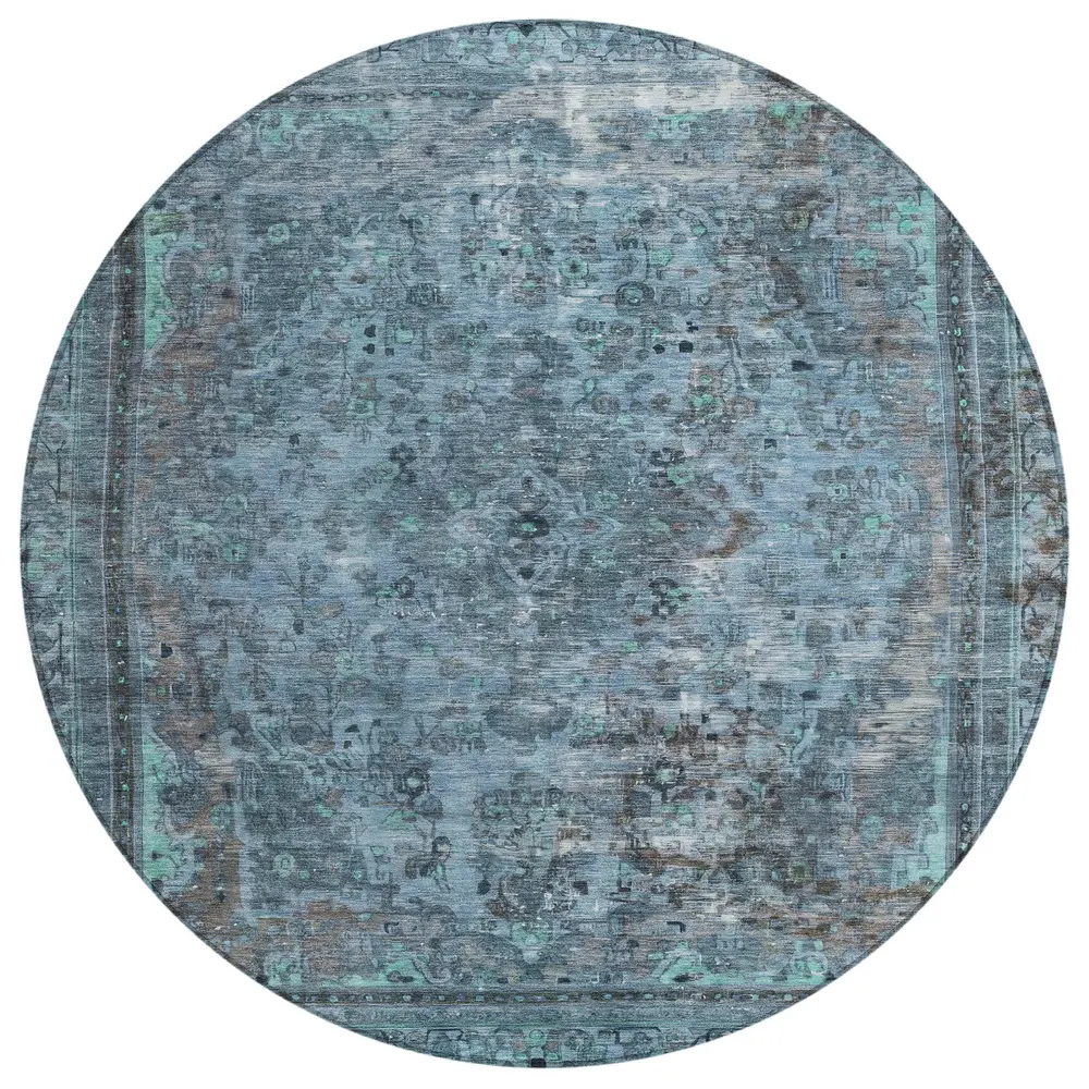 Chantille ACN1646 Blue 8' x 8' Rug