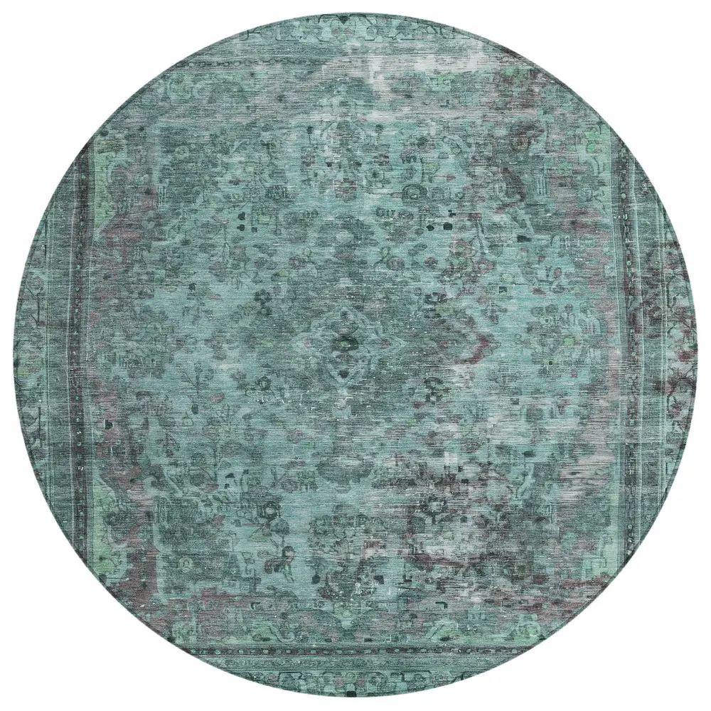 Chantille ACN1646 Teal 8' x 8' Rug