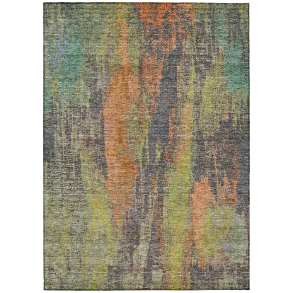 Chantille ACN1648 Orange 3' x 5' Rug