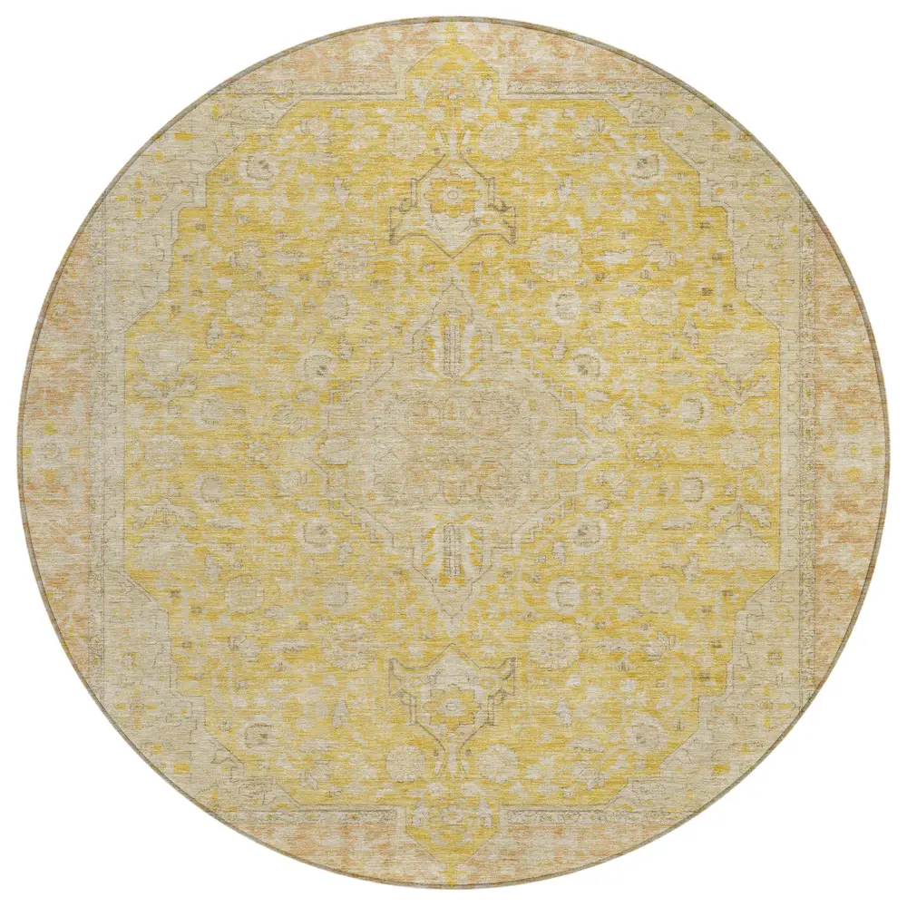 Chantille ACN1651 Wheat 8' x 8' Rug