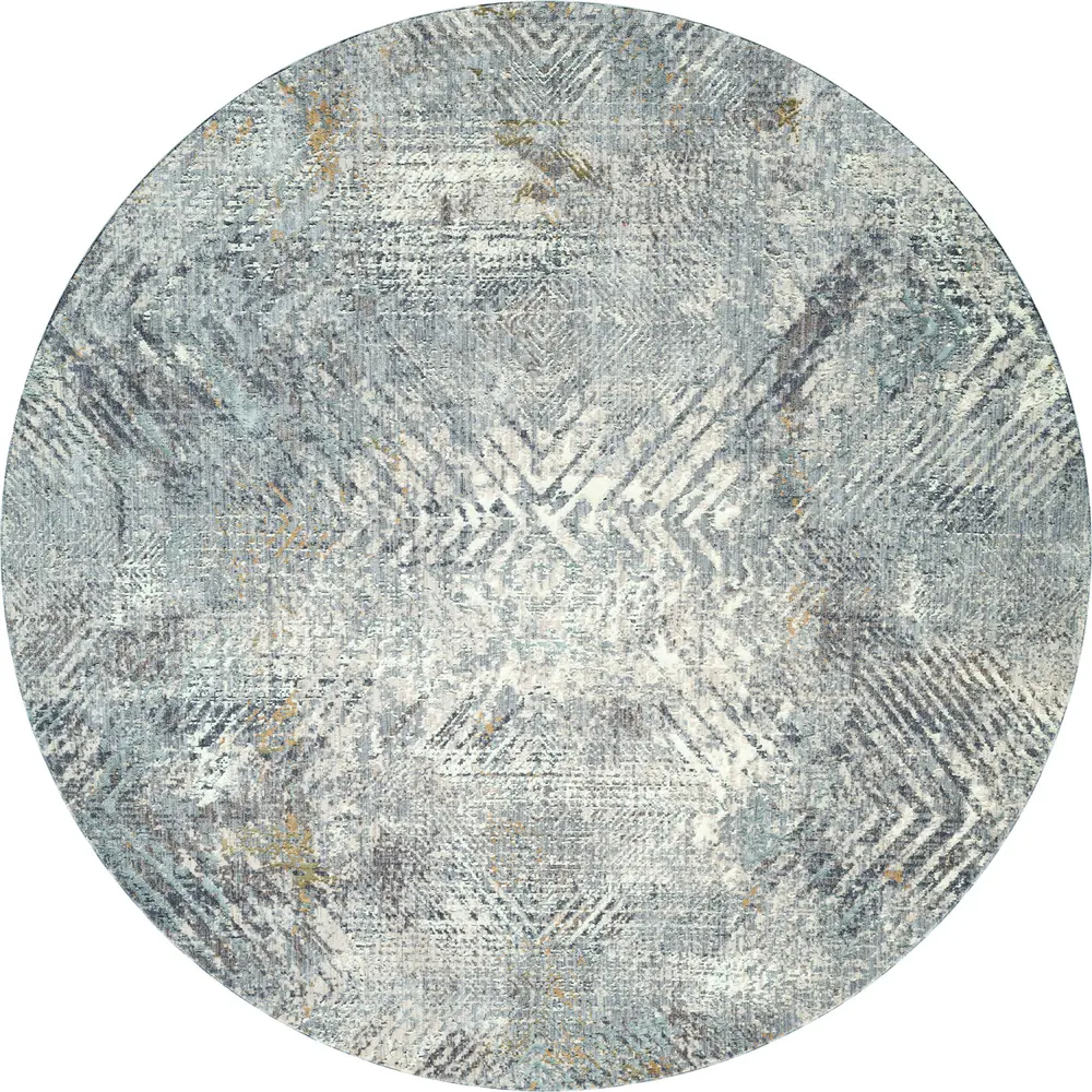 United Weavers Armada Fulton Grey Round Rug 7'11
