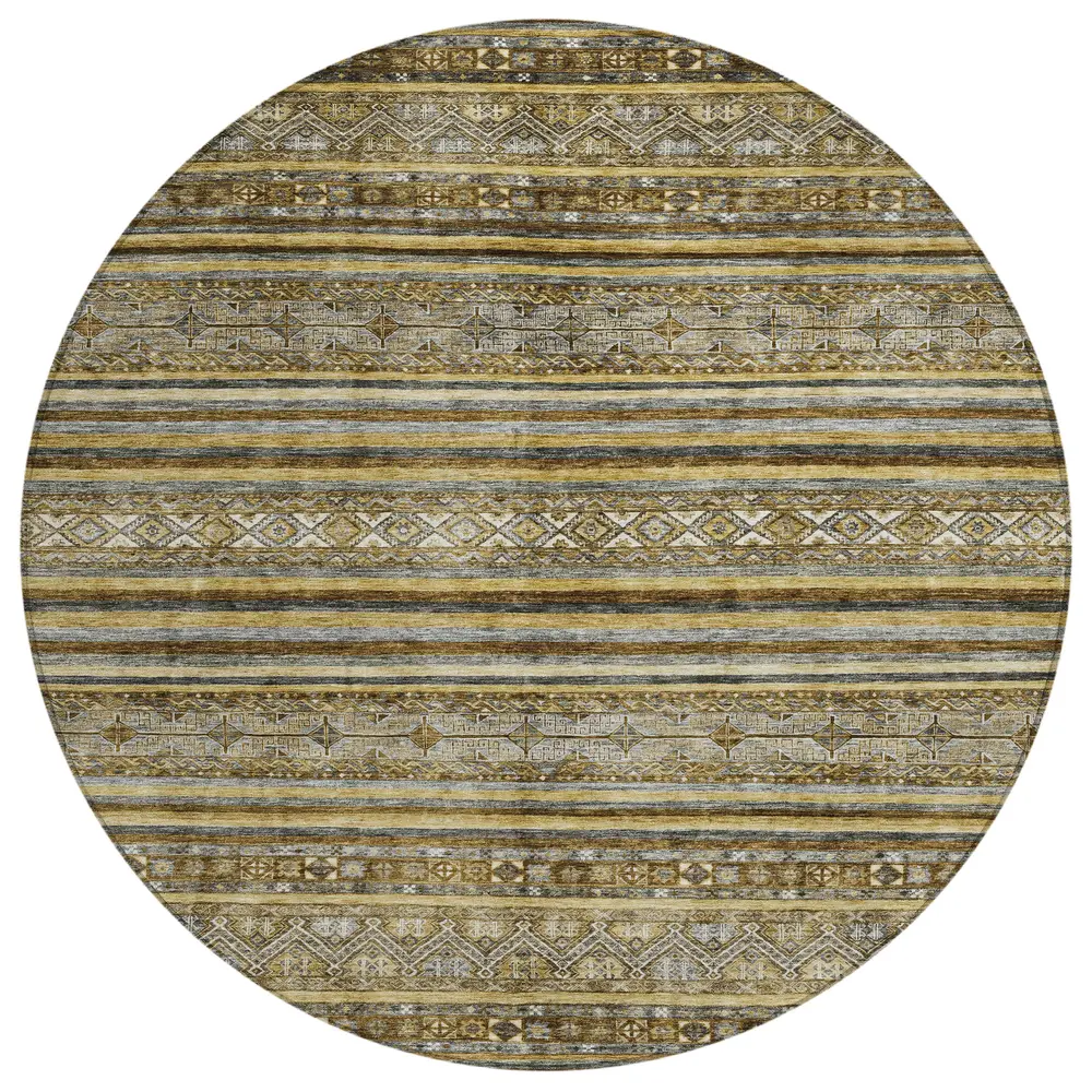 Chantille ACN1653 Brown 8' x 8' Rug