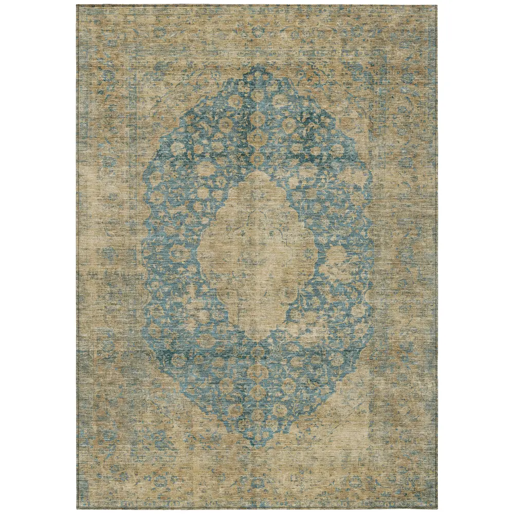 Chantille ACN1657 Blue 5' x 7'6
