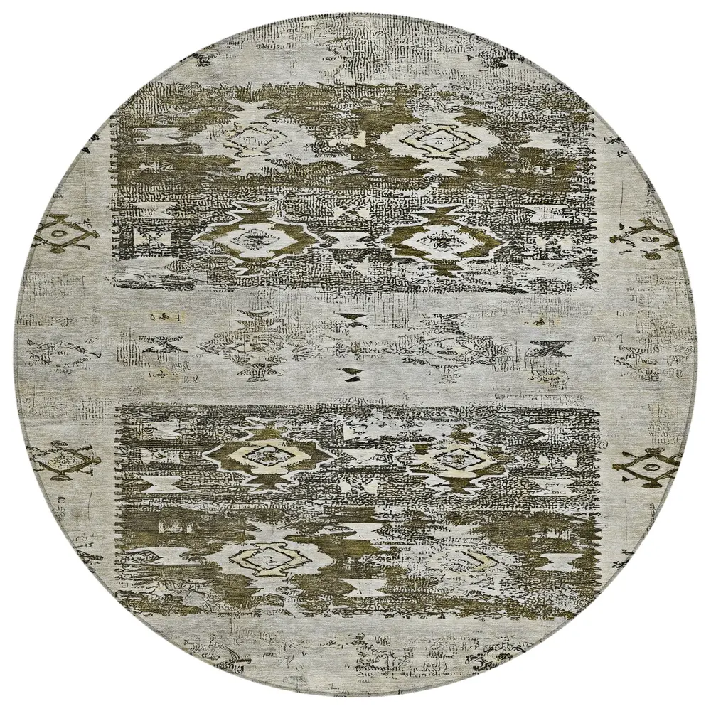 Chantille ACN1662 Brown 8' x 8' Rug