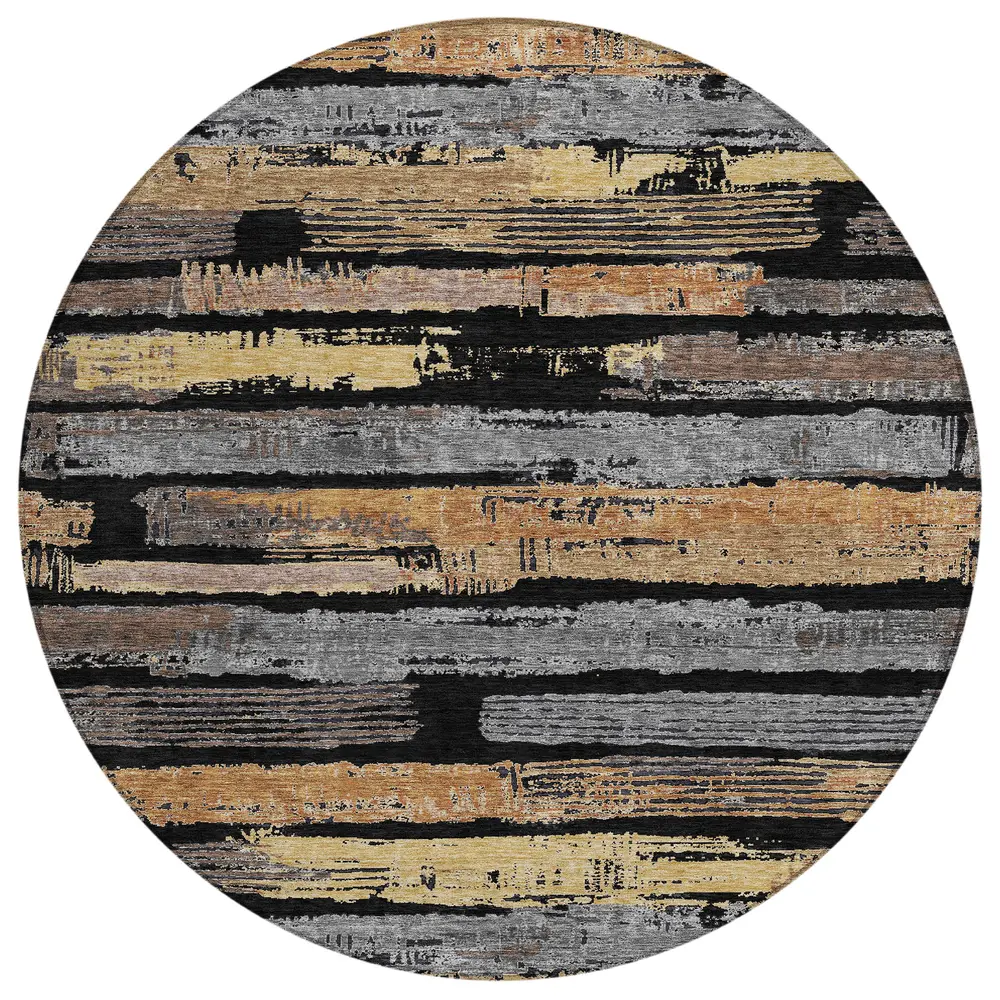 Chantille ACN1665 Black 8' x 8' Rug