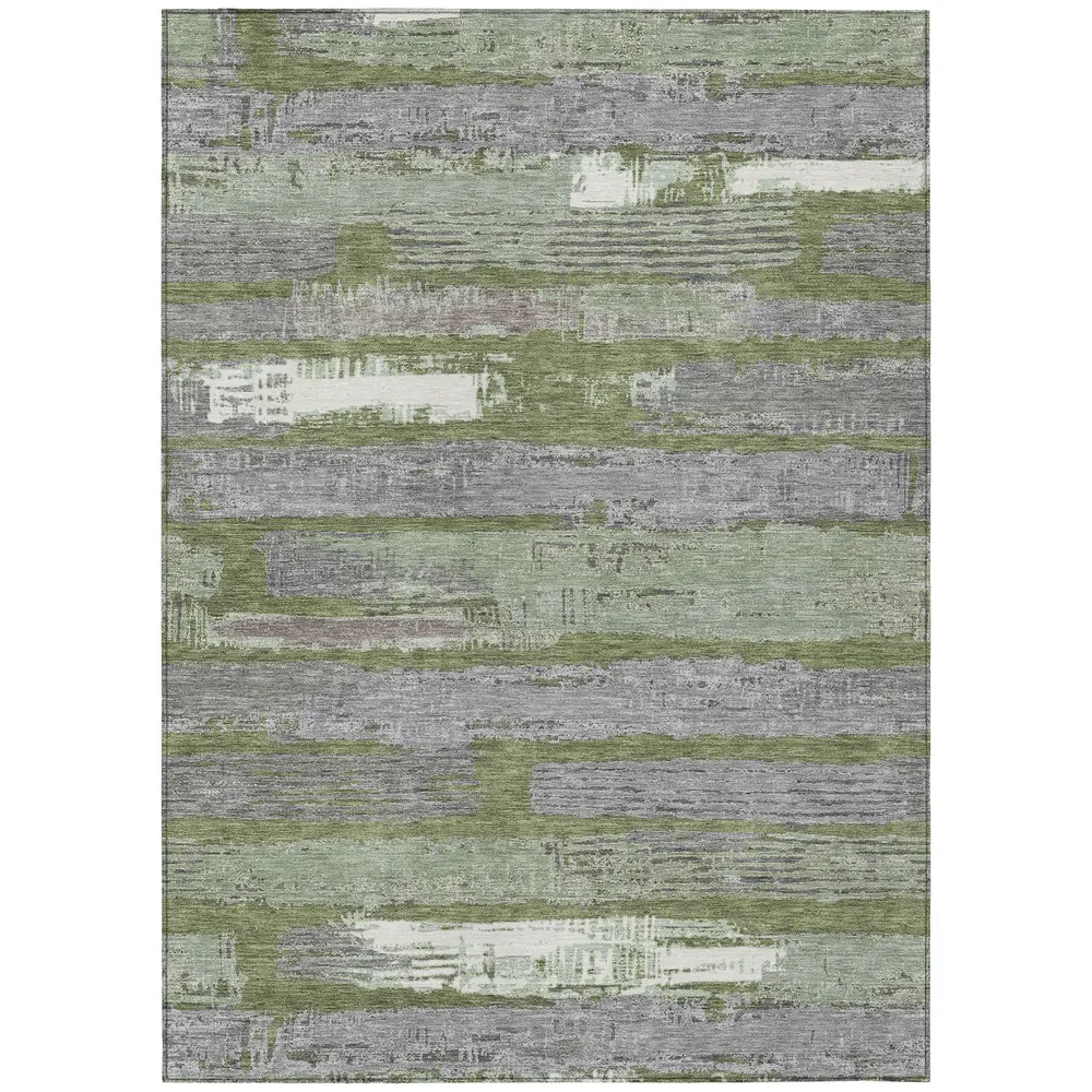 Chantille ACN1665 Olive 5' x 7'6