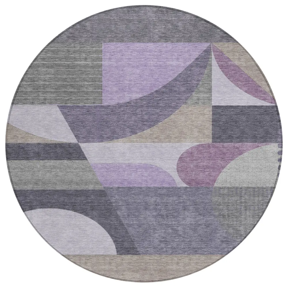 Chantille ACN1667 Purple 8' x 8' Rug