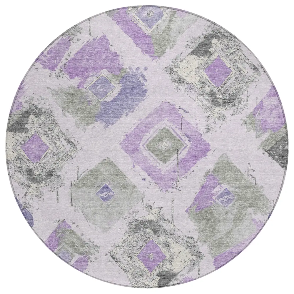 Chantille ACN1669 Lavender 8' x 8' Rug