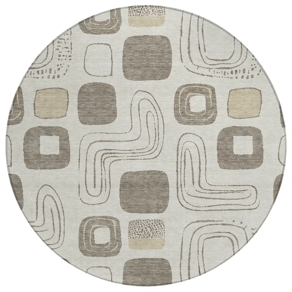 Chantille ACN1670 Beige 8' x 8' Rug
