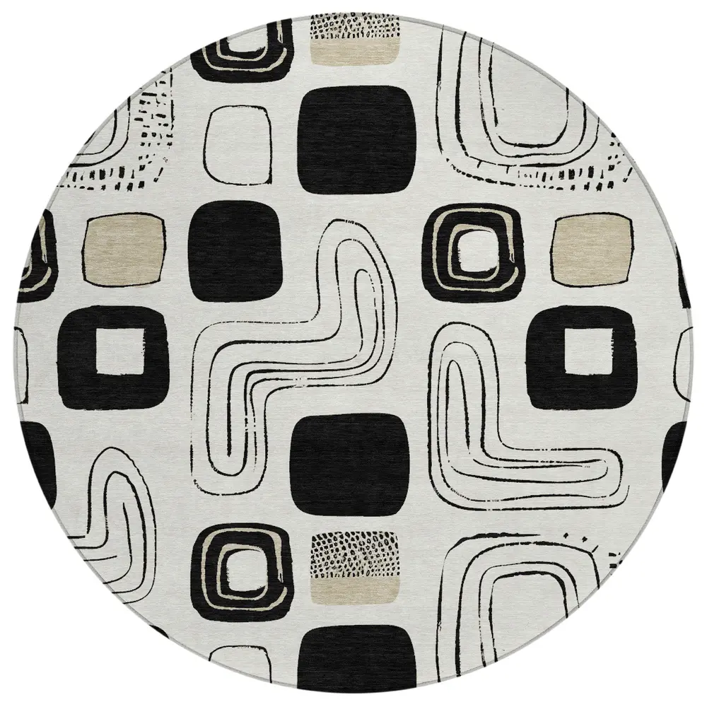 Chantille ACN1670 Ivory 8' x 8' Rug