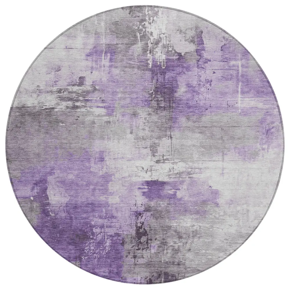 Chantille ACN1671 Purple 8' x 8' Rug