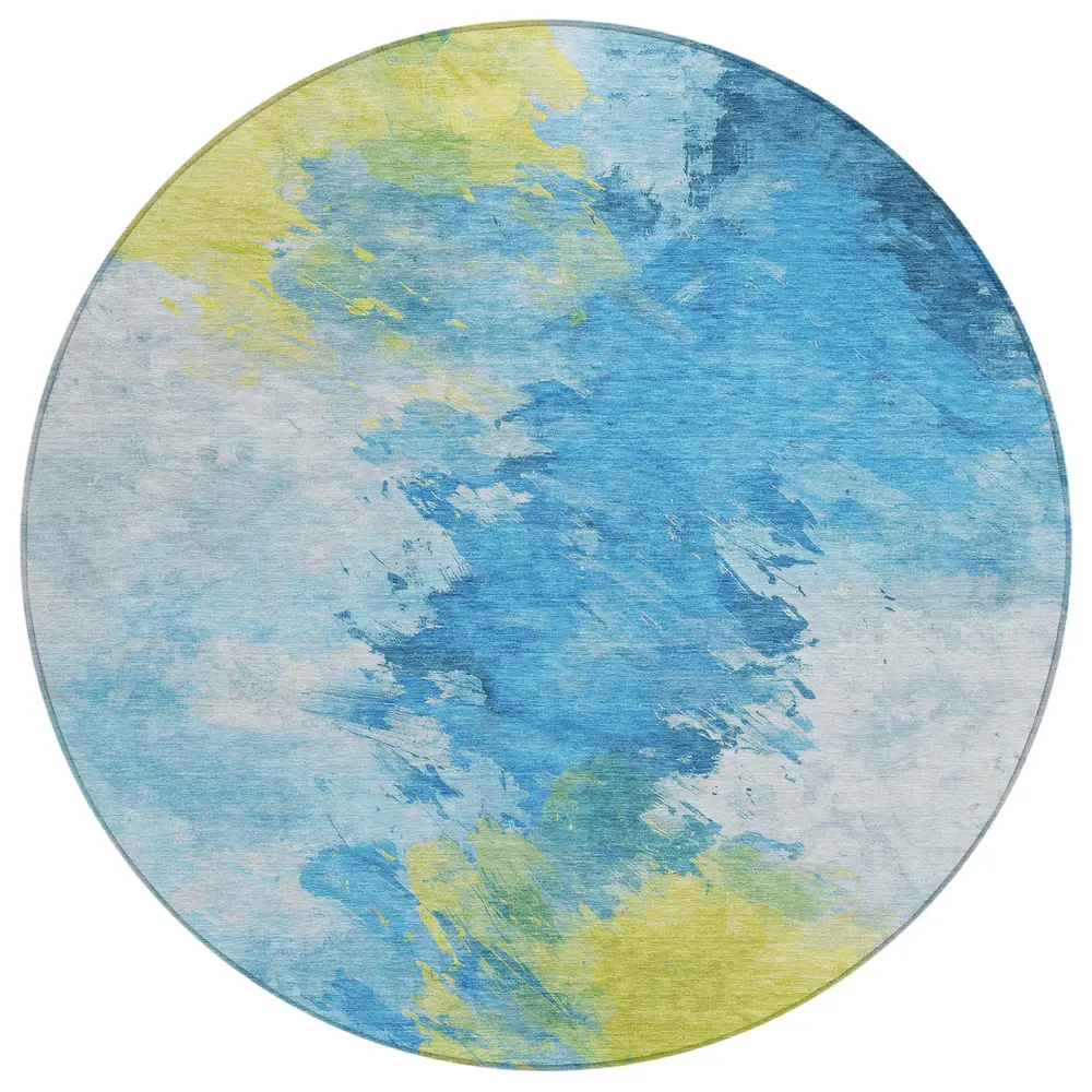 Chantille ACN1675 Blue 8' x 8' Rug