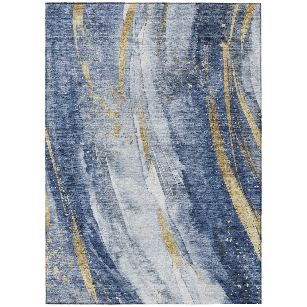 Chantille ACN1676 Blue 3' x 5' Rug