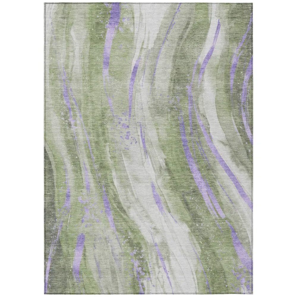 Chantille ACN1676 Olive 5' x 7'6