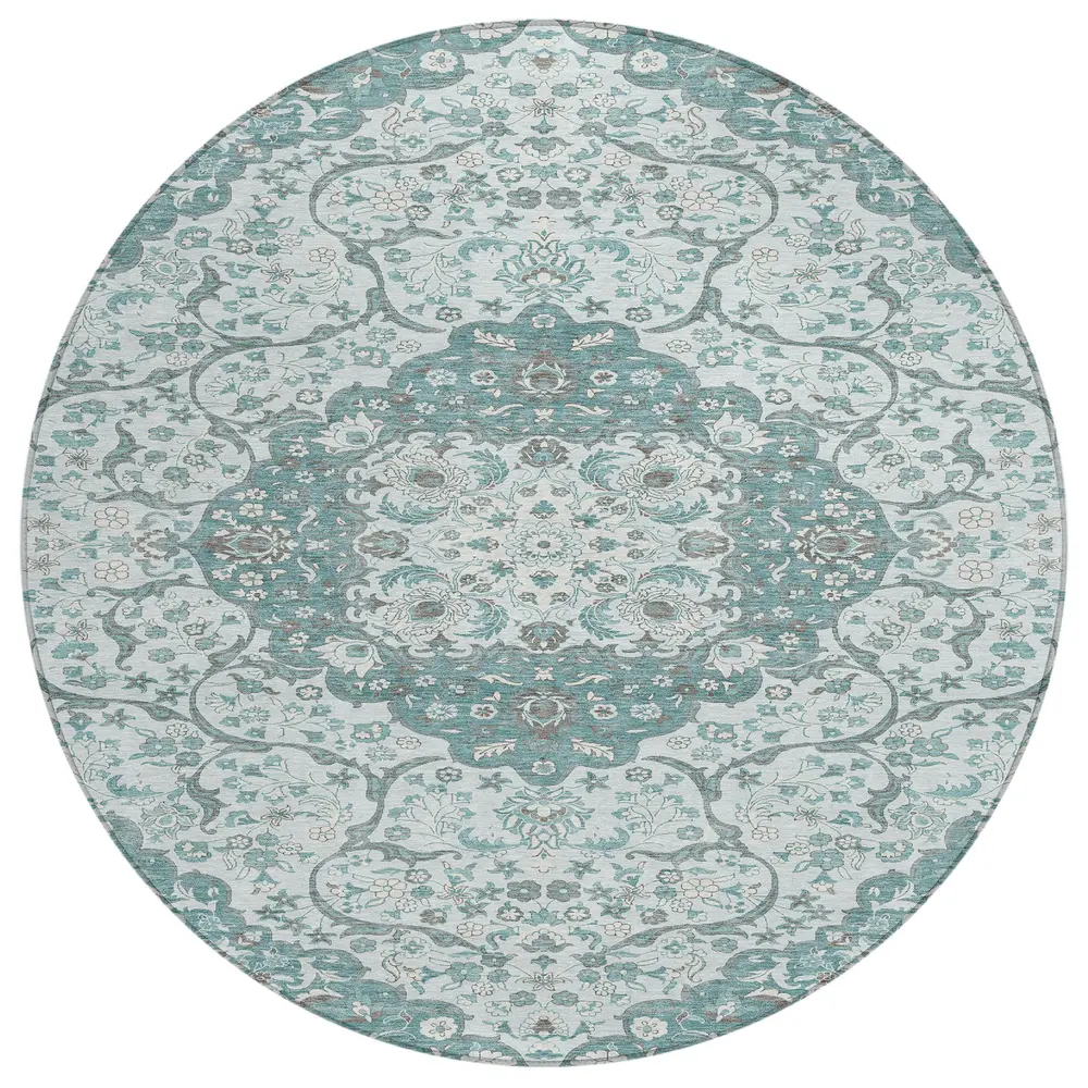 Chantille ACN1677 Teal 8' x 8' Rug
