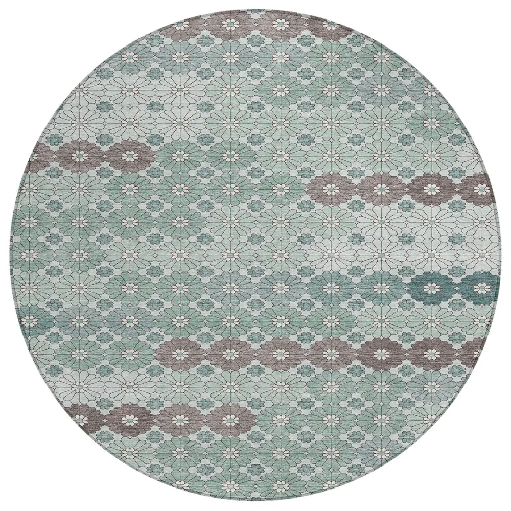 Chantille ACN1678 Teal 8' x 8' Rug